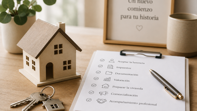 Pasos al heredar una propiedad